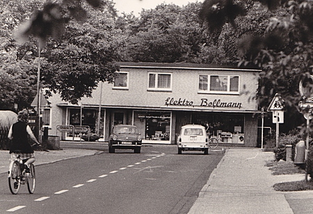 Blick auf den Laden